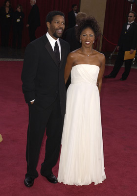 Denzel Washington and Pauletta Washington