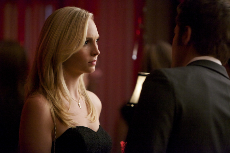 Still of Paul Wesley and Candice Accola in Vampyro dienorasciai (2009)