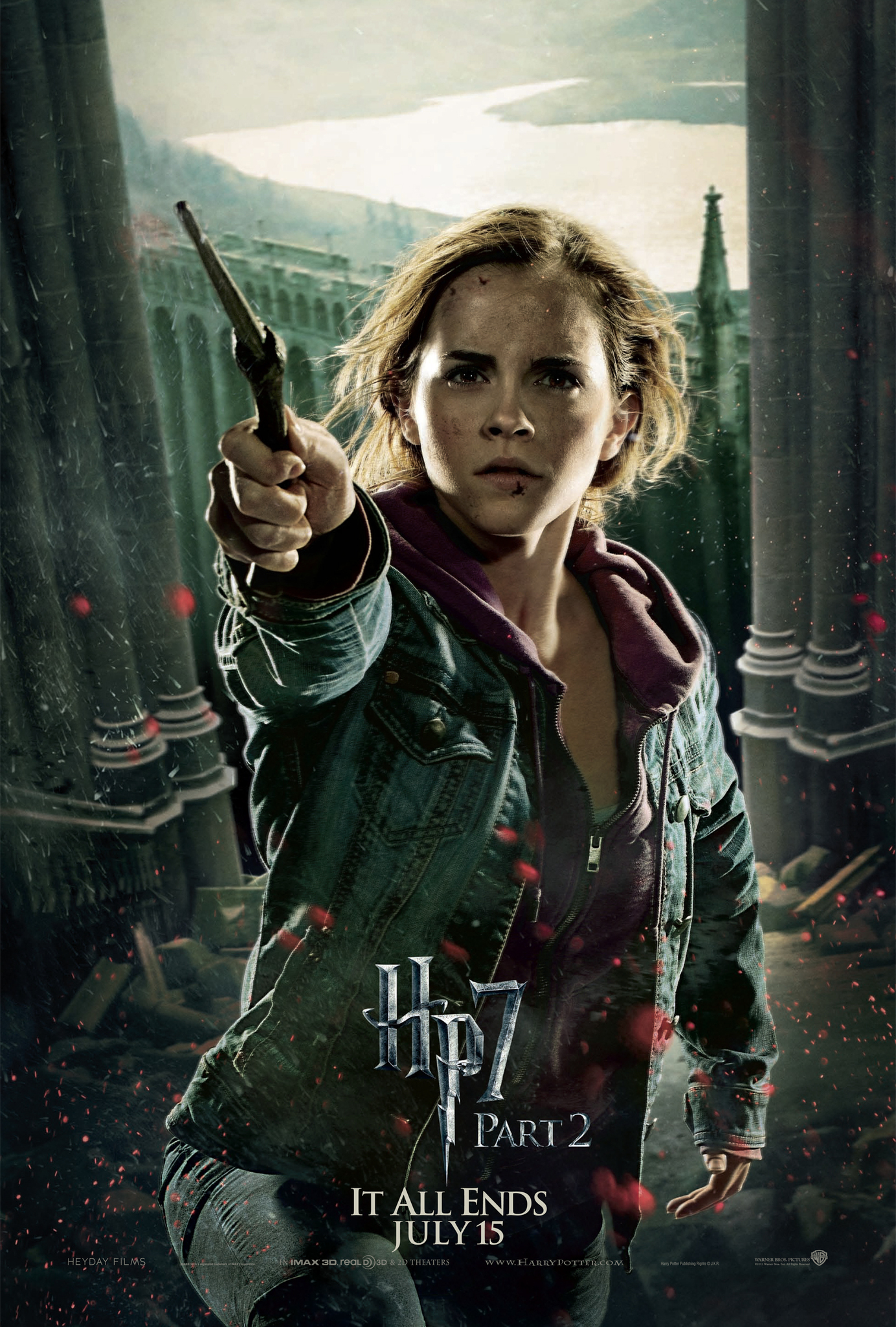 Emma Watson in Haris Poteris ir mirties relikvijos. 2 dalis (2011)
