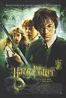 Rupert Grint, Daniel Radcliffe and Emma Watson in Haris Poteris ir paslapciu kambarys (2002)