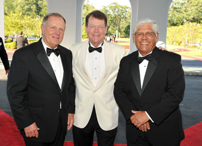 Lee Trevino, Tom Watson and Jack Nicklaus