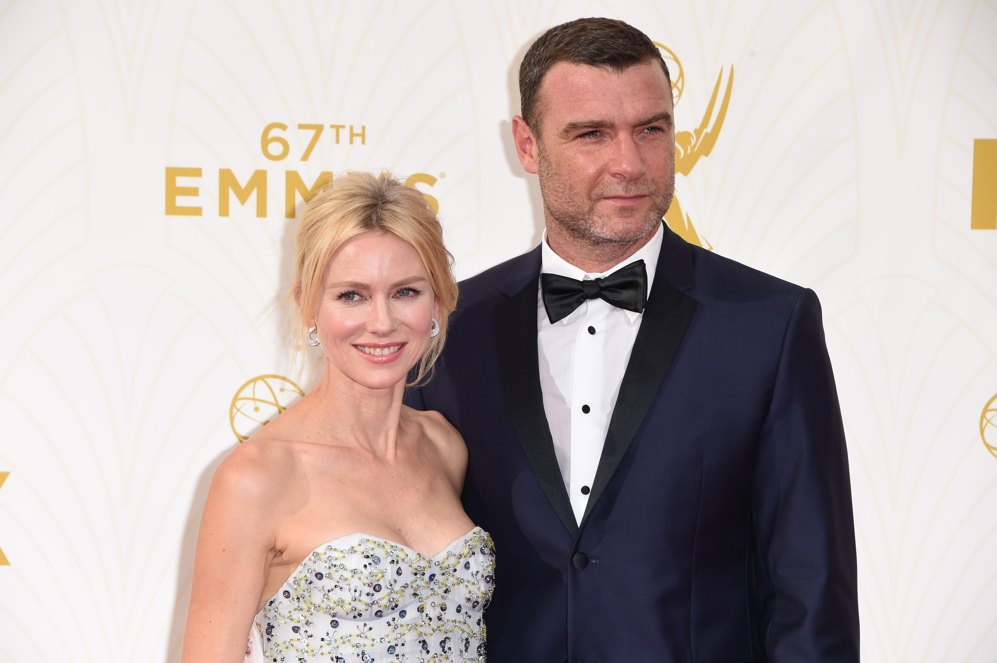 Liev Schreiber and Naomi Watts at event of The 67th Primetime Emmy Awards (2015)