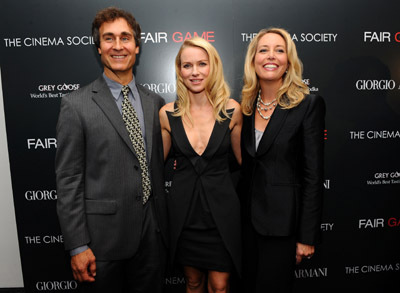 Doug Liman, Naomi Watts and Valerie Plame Wilson