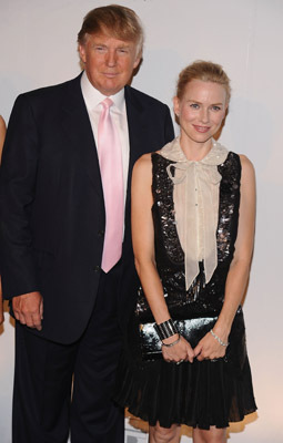 Donald Trump and Naomi Watts