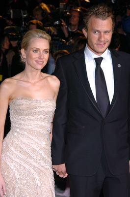 Heath Ledger and Naomi Watts