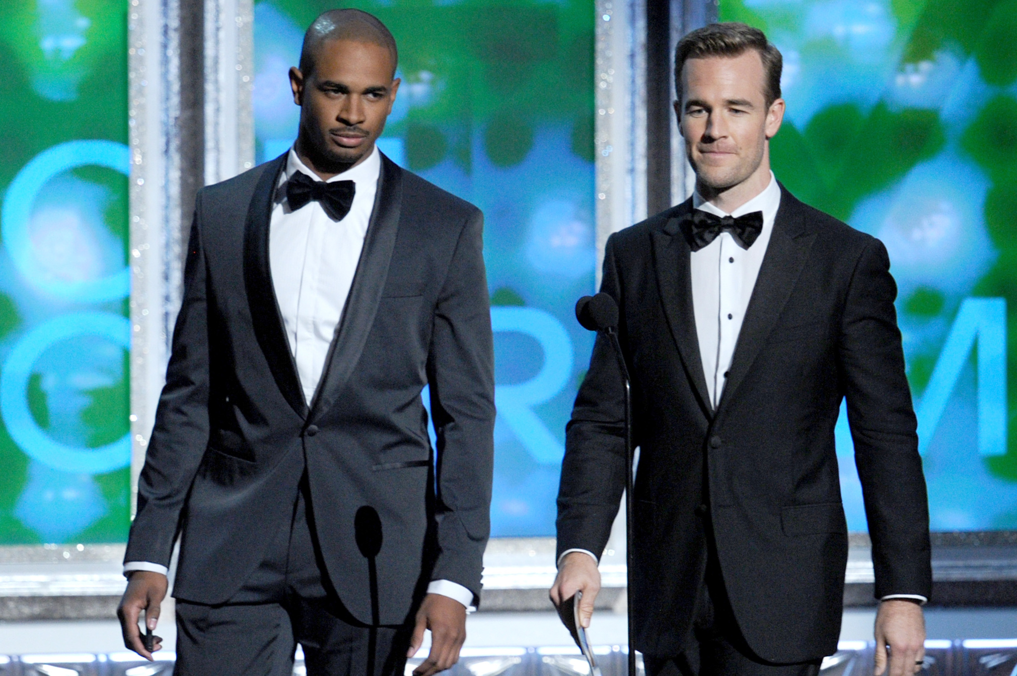 James Van Der Beek and Damon Wayans Jr. at event of The 64th Primetime Emmy Awards (2012)