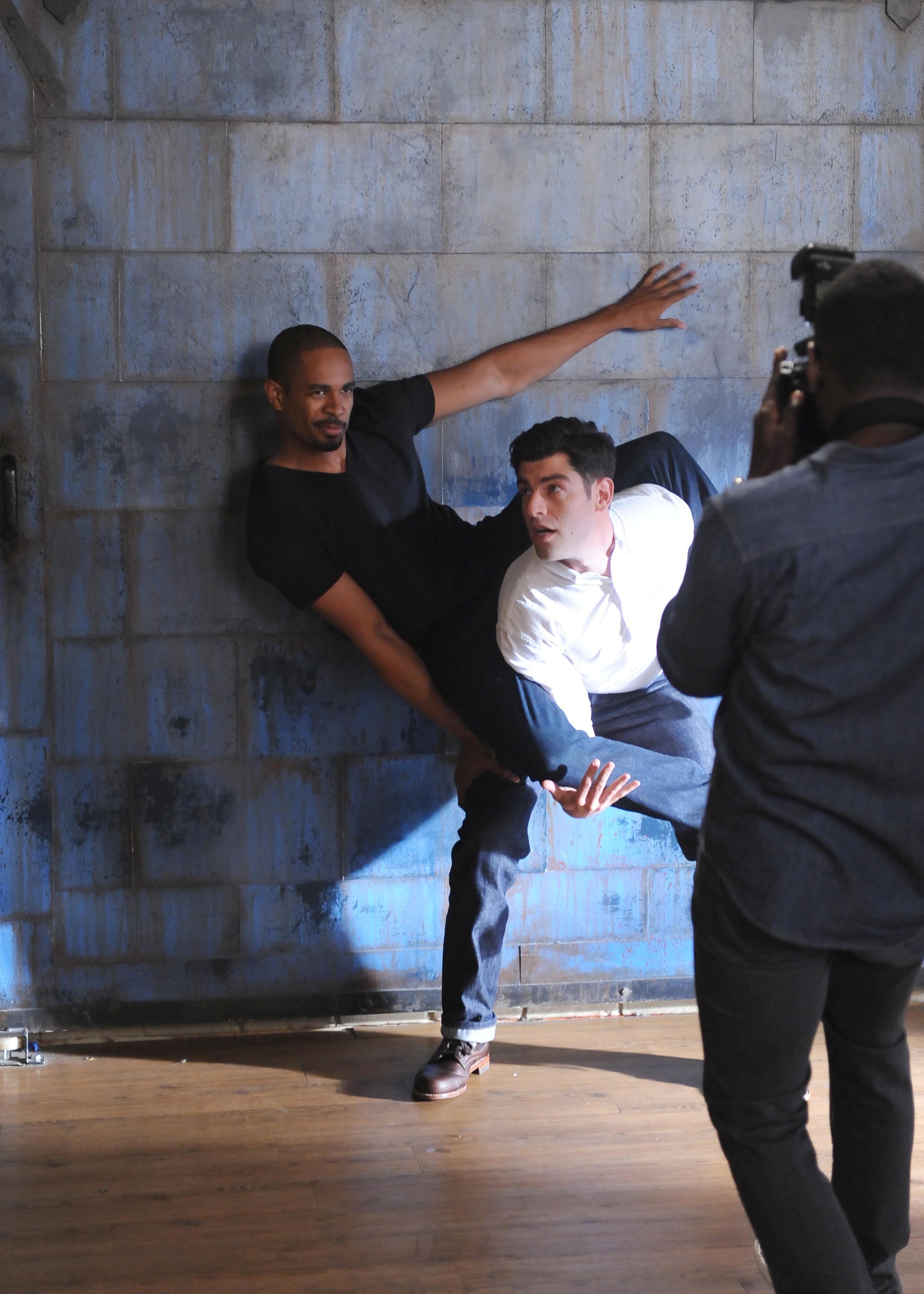 Still of Max Greenfield and Damon Wayans Jr. in New Girl (2011)