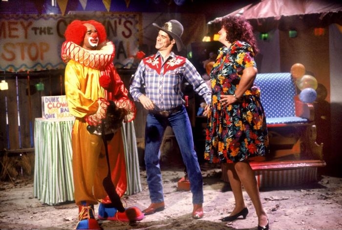 Still of Jim Carrey and Damon Wayans in In Living Color (1990)