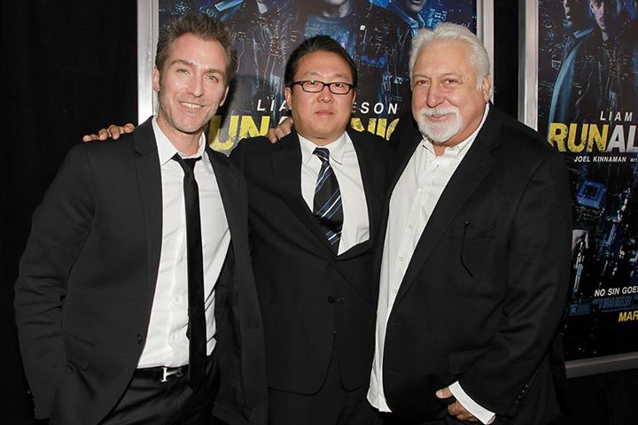 Producers Roy Lee, Brooklyn Weaver, and Michael Tadross attend NYC premiere of Warner Bros film 