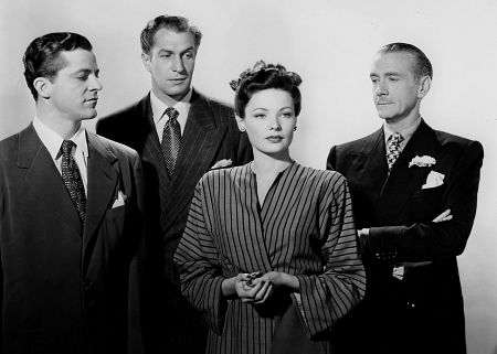 Gene Tierney, Clifton Webb, Dana Andrews, Vincent Price, LAURA, 20-th Century Fox, 1944, **I.V.