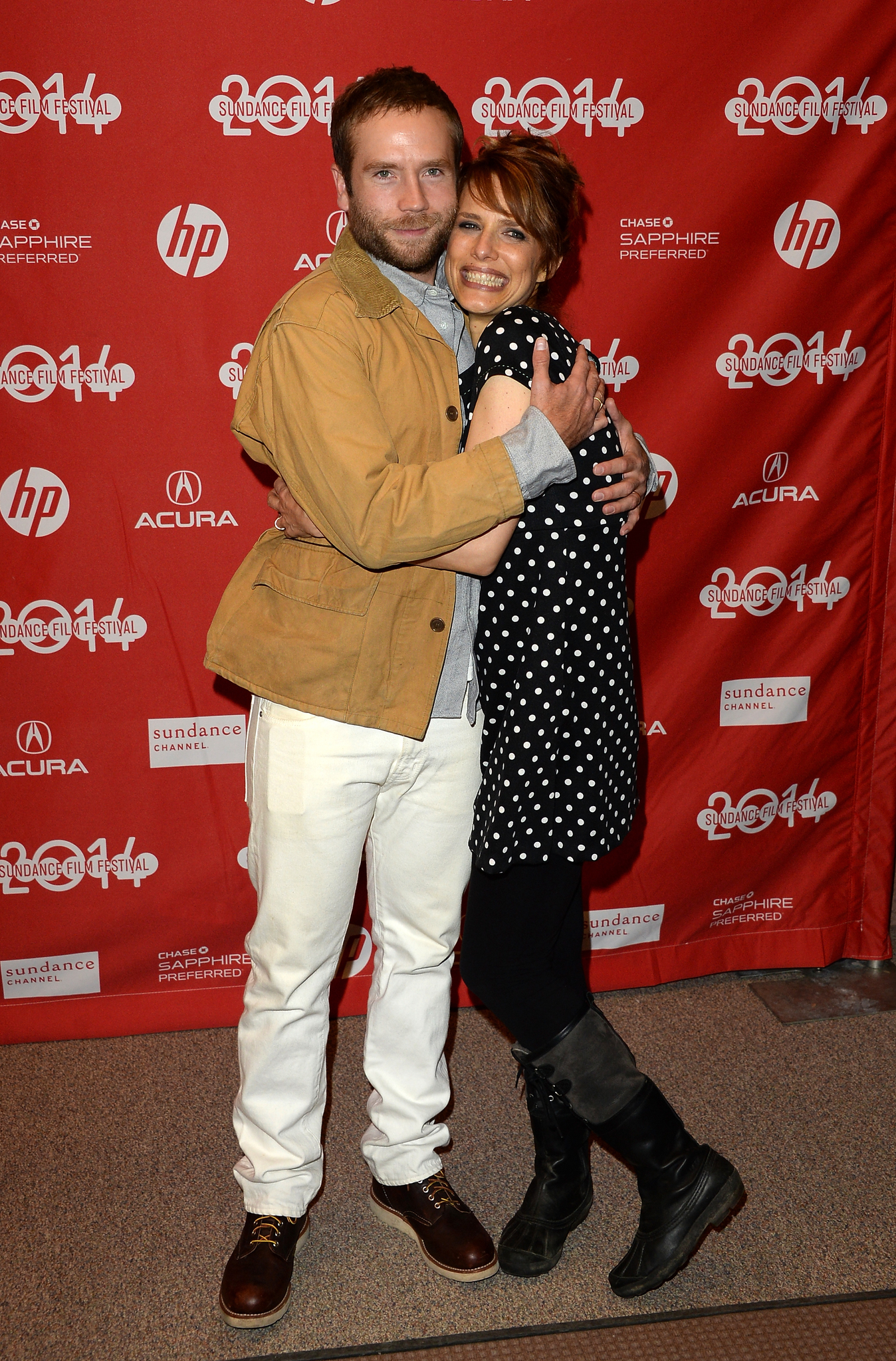 Mark Webber and Lynn Shelton at event of Laggies (2014)