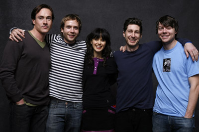 Chris Klein, Stephen Berra, Zooey Deschanel, Patrick Fugit and Mark Webber at event of The Good Life (2007)