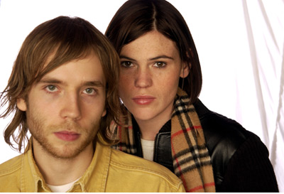 Clea DuVall and Mark Webber at event of The Laramie Project (2002)