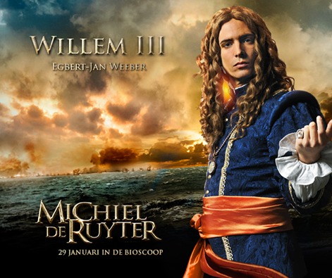Egbert-Jan as Willem 3 Michiel de ruyter!