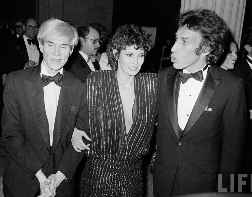 Andy Warhol, Raquel Welch and André Weinfeld