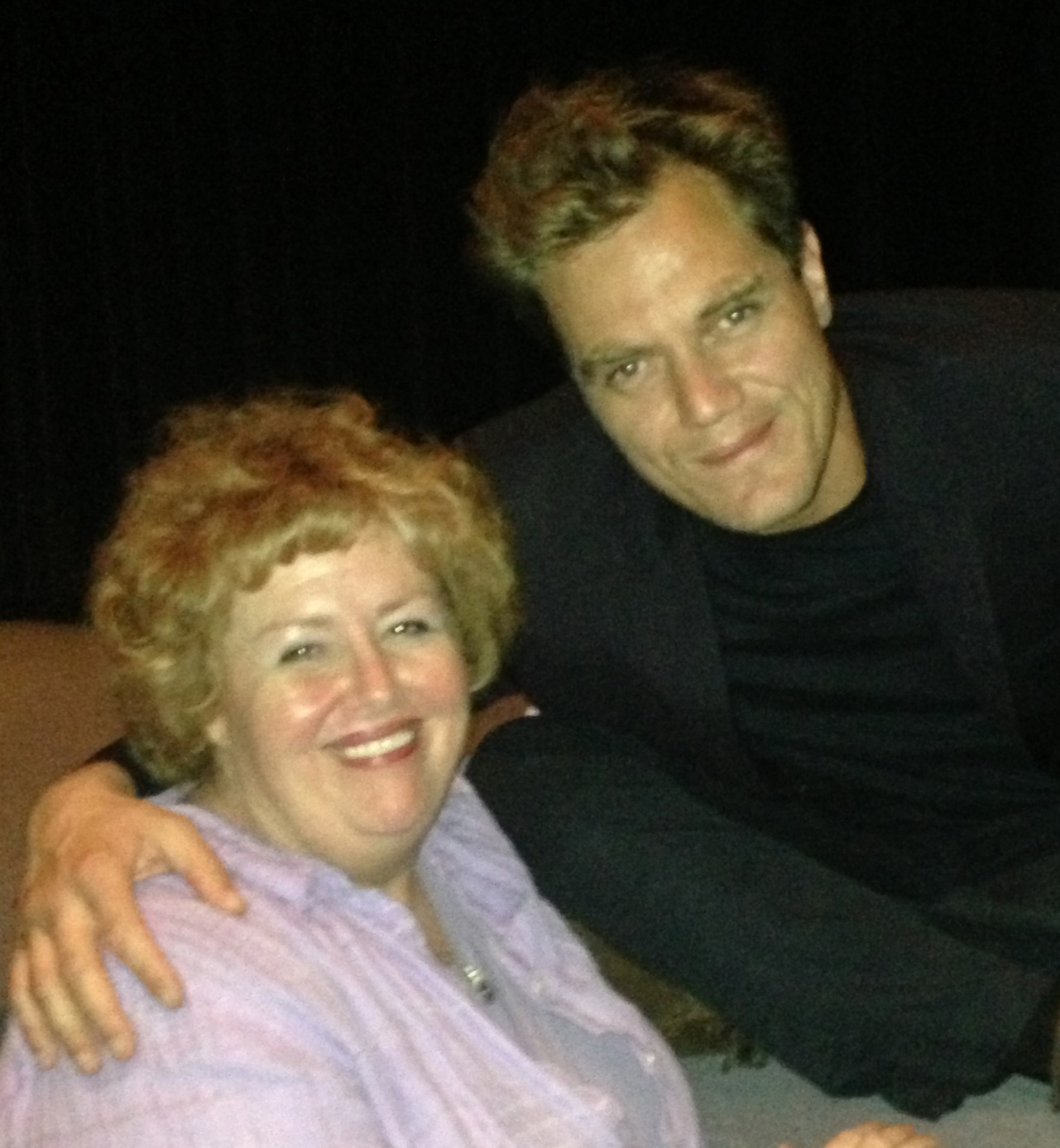 Tracy Weisert & THE ICEMAN Michael Shannon at the film's SAG Premiere April 20, 2013 He is the most kind and classy man!