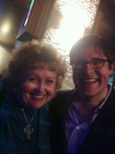 Tracy Weisert with MAD MEN's Rich Sommer
