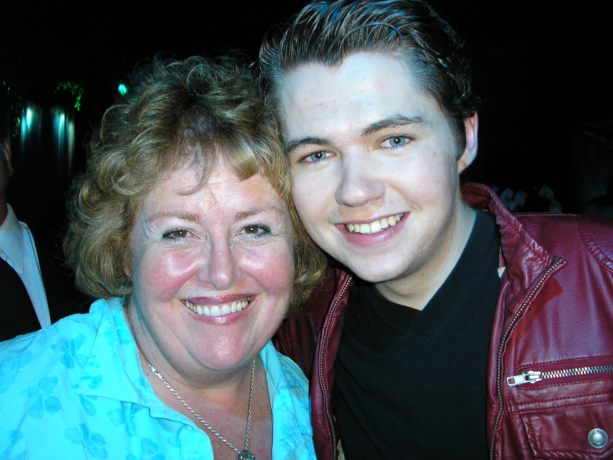 At the TV Academy with GLEE's charming Damian McGinty & Tracy Weisert