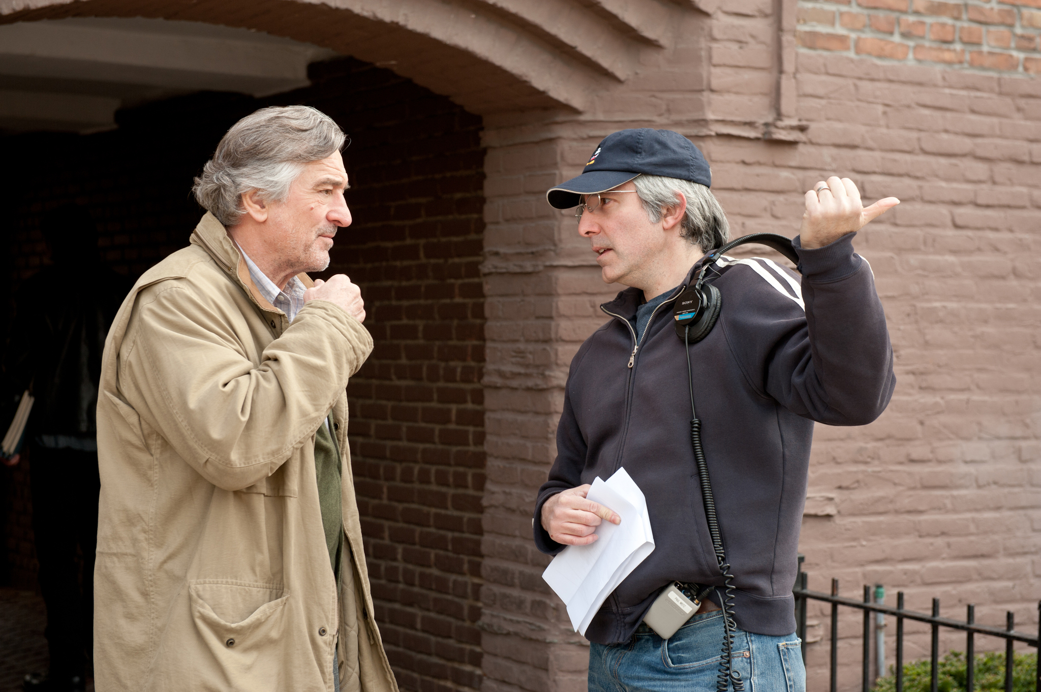 Still of Robert De Niro and Paul Weitz in Being Flynn (2012)