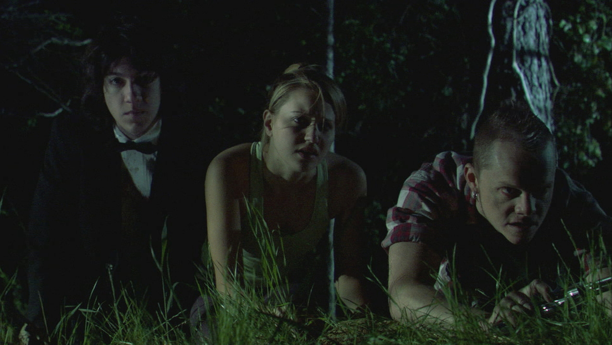 Still of Justin Welborn, Jared Kusnitz and Carissa Capobianco in Dance of the Dead (2008)