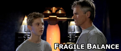 Stargate SG-1 A teenage boy (Michael Welch) shows up at the S.G.C. claiming to be Jack O'Neill, sending the team on a mission to uncover his true identity.