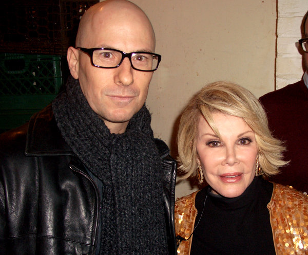 Peter Welch & Joan Rivers at The Cutting Room, NYC