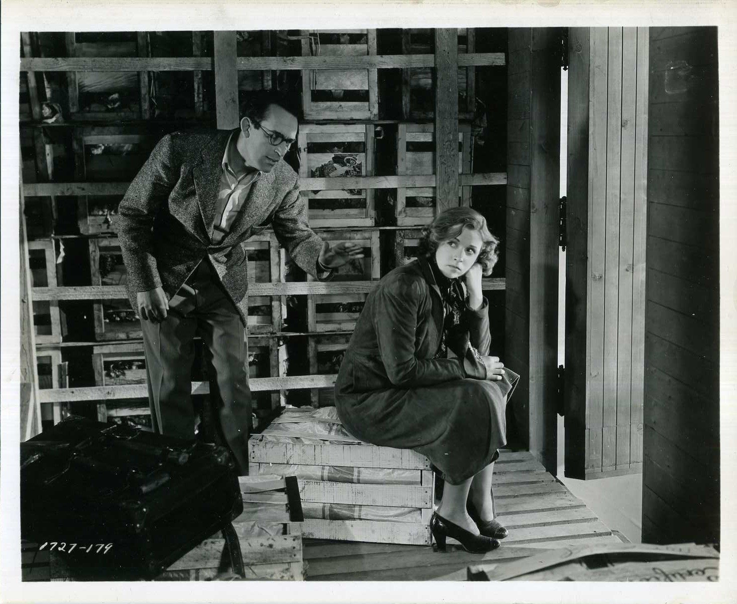 Still of Harold Lloyd and Phyllis Welch in Professor Beware (1938)