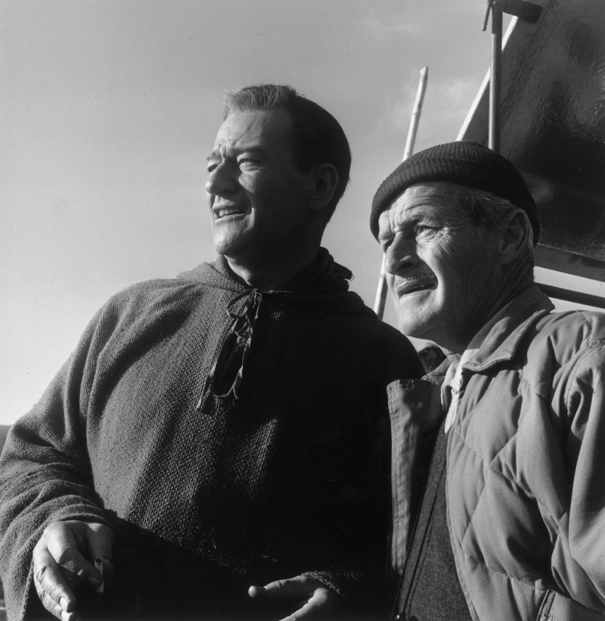 John Wayne and William A. Wellman