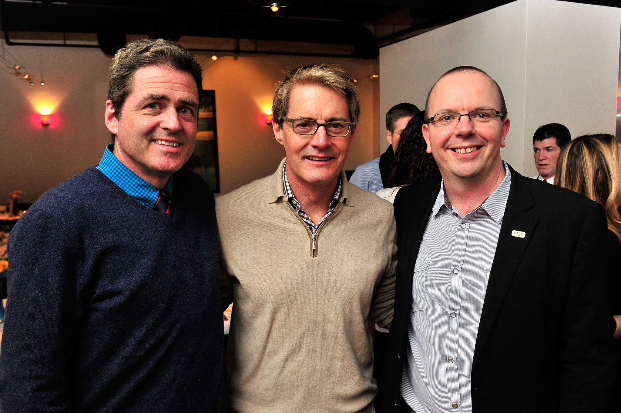 Kyle MacLachlan, Josh Welsh and Col Needham