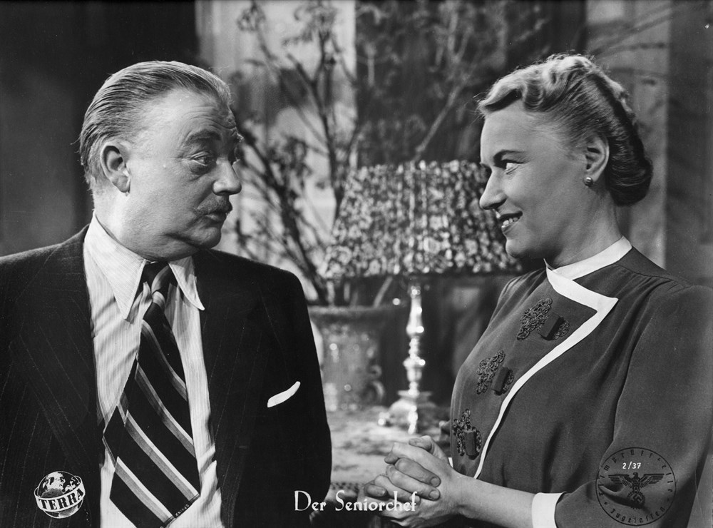 Still of Hildegard Grethe and Otto Wernicke in Der Seniorchef (1942)