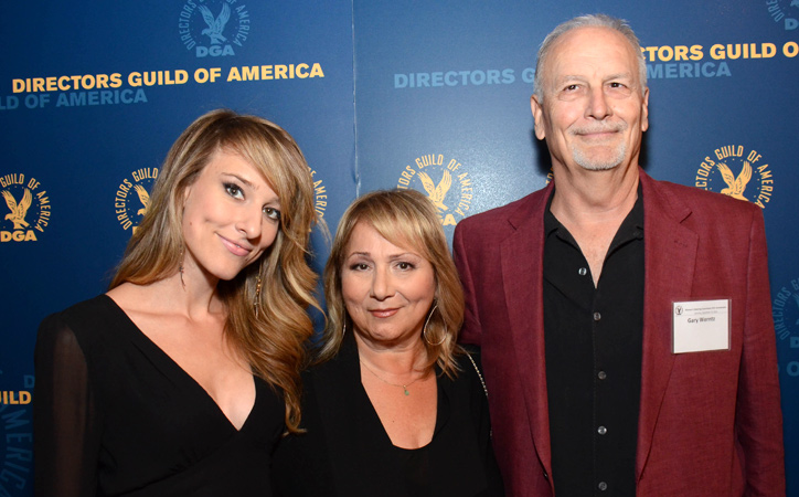 DGA Women's Steering Committee 35th Anniversary - Honoree Mimi Leder with daughter Hannah Leder and husband Gary Werntz.