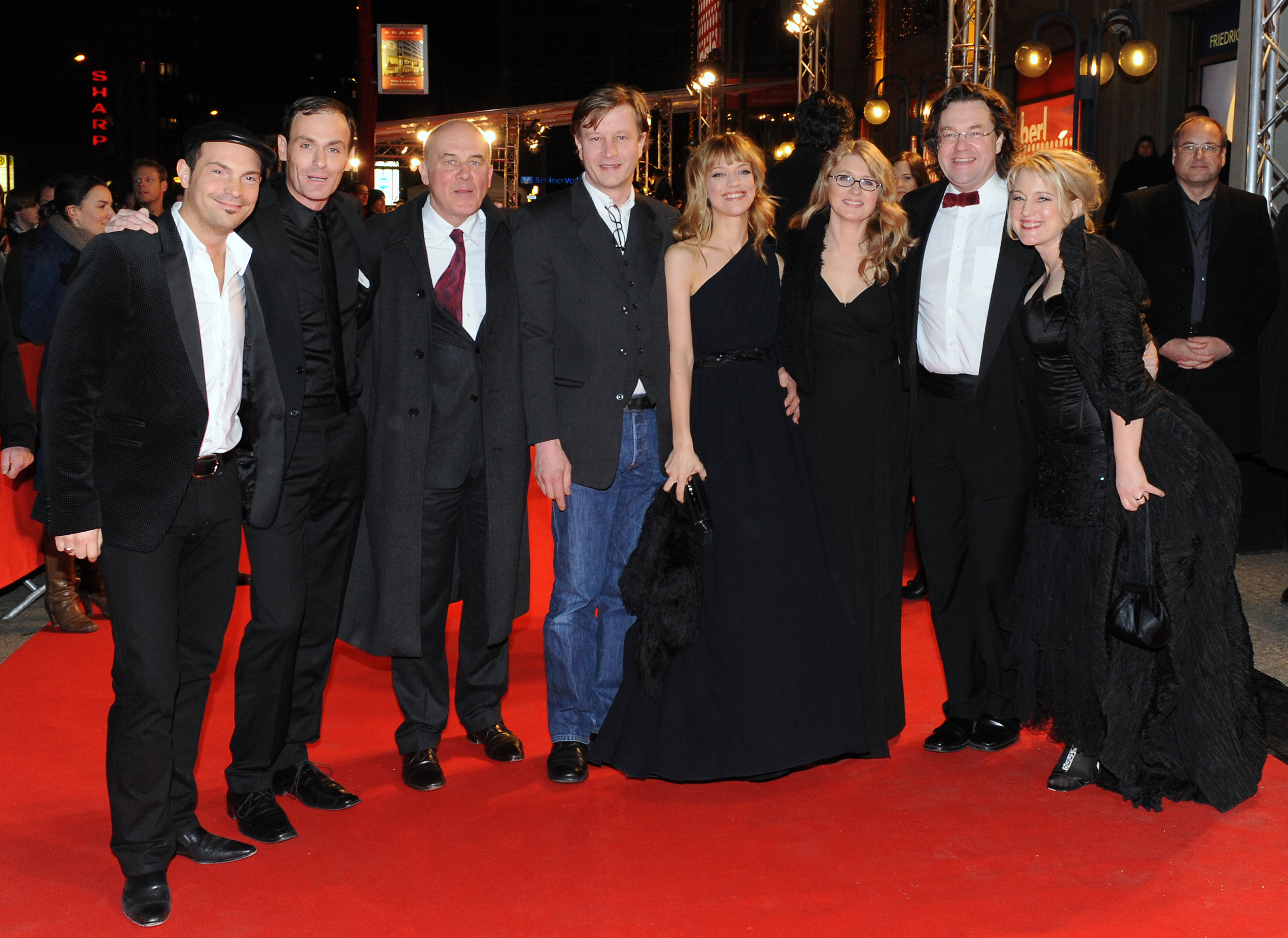 HILDE Premiere, Berlinale 2009, Roger Cicero, Anian Zollner, Hans Zischler, Kai Wessel, Heike Makatsch, Judy Tossell, Jens Meurer, Maria von Heland