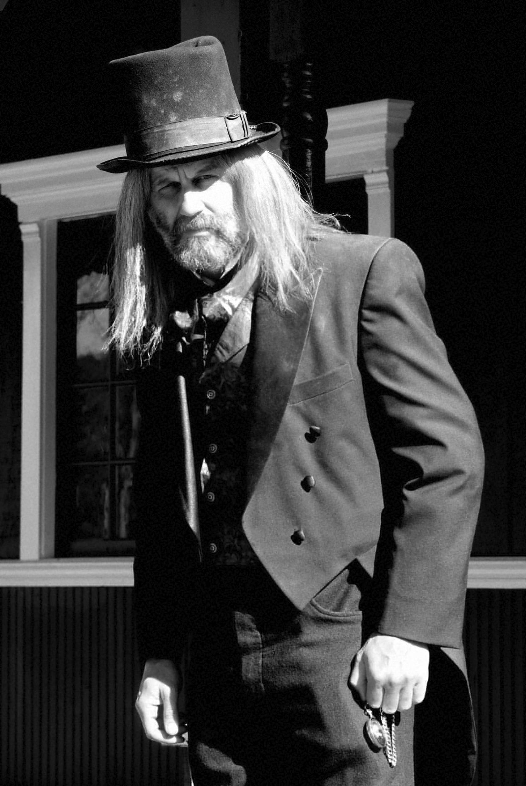 Dean Teaster as Digger The Undertaker from Ghost Town the Movie and Ghost Town in the Sky Theme Park