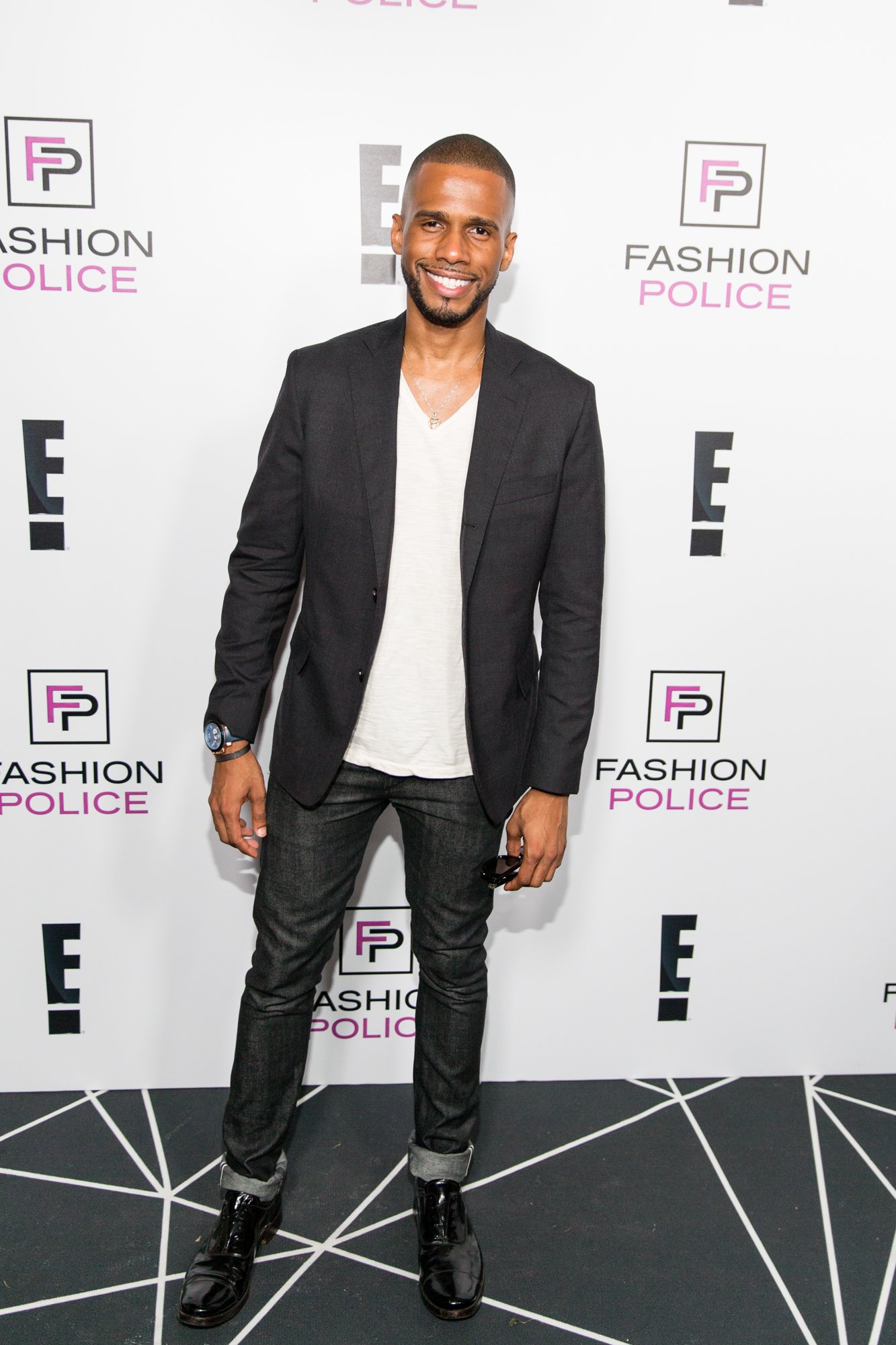 Actor Eric West attends E!'s 2016 Spring NYFW Fashion Police Kick Off Party at The Standard, High Line, Biergarten & Garden on September 9, 2015 in New York City.