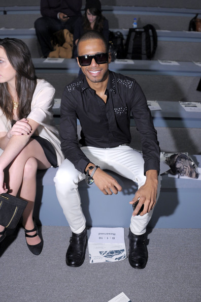 Actor Eric West attends the Perry Ellis Fall 2011 fashion show during New York Fashion Week