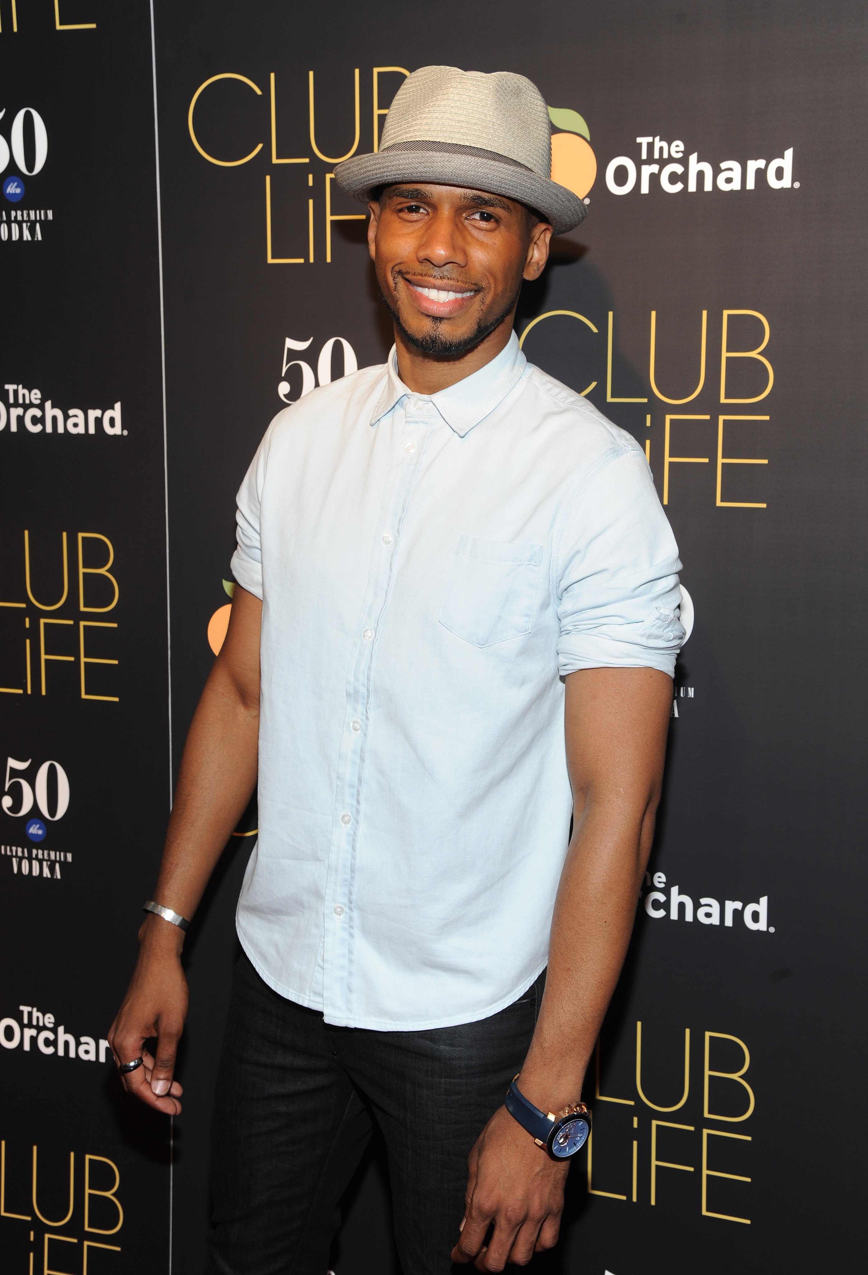Actor Eric West attends the 'Club Life' New York premiere at Regal Cinemas Union Square on May 26, 2015 in New York City.