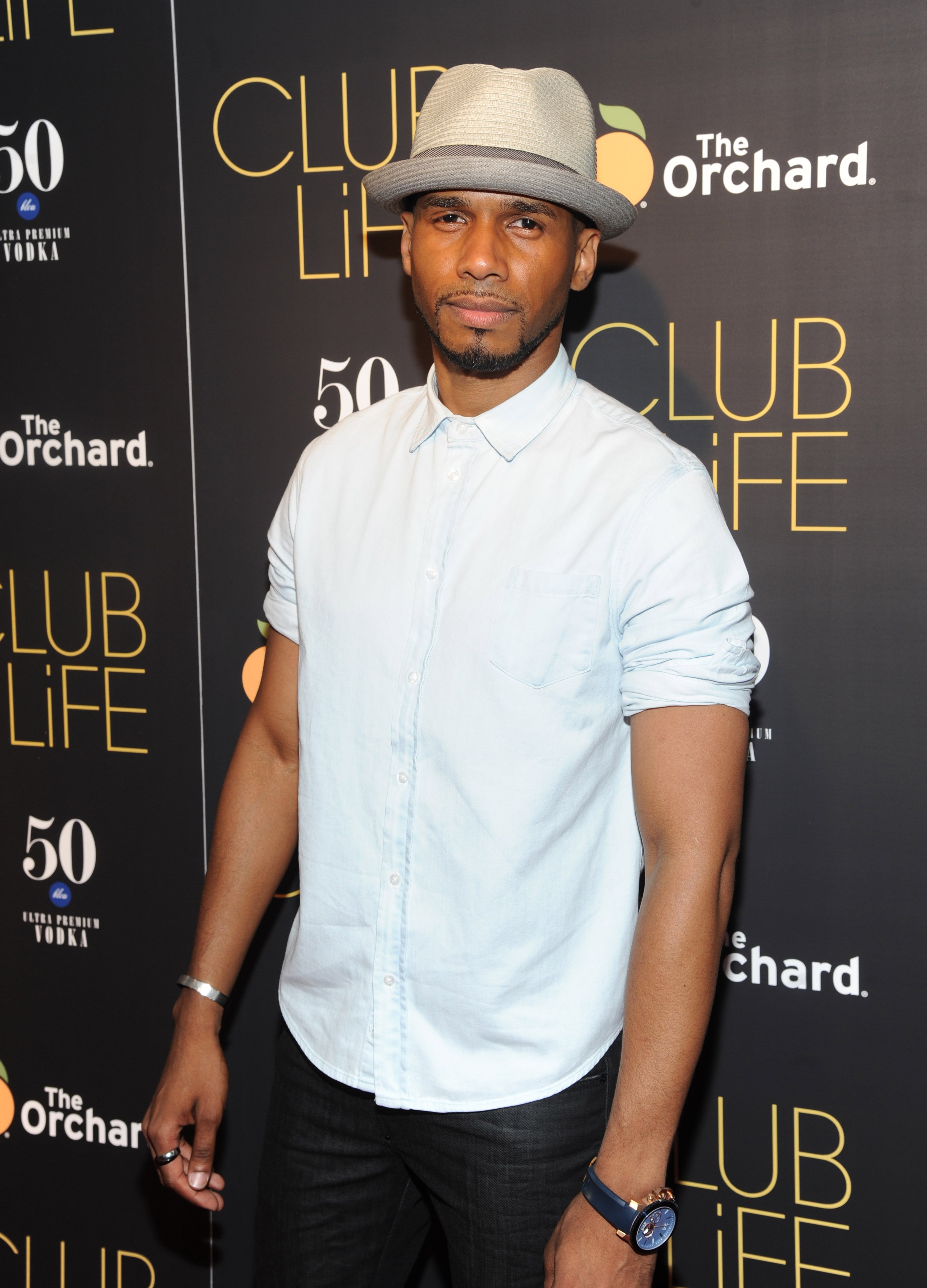 Actor Eric West attends the 'Club Life' New York premiere at Regal Cinemas Union Square on May 26, 2015 in New York City.