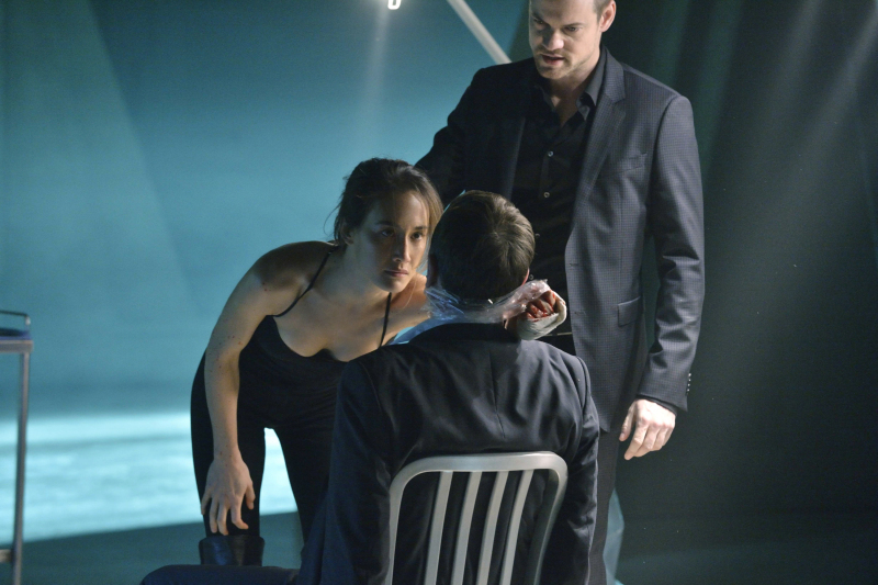 Still of Peter Outerbridge, Maggie Q and Shane West in Nikita (2010)