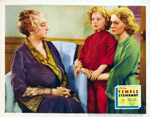 Shirley Temple, Alice Faye and Helen Westley in Stowaway (1936)