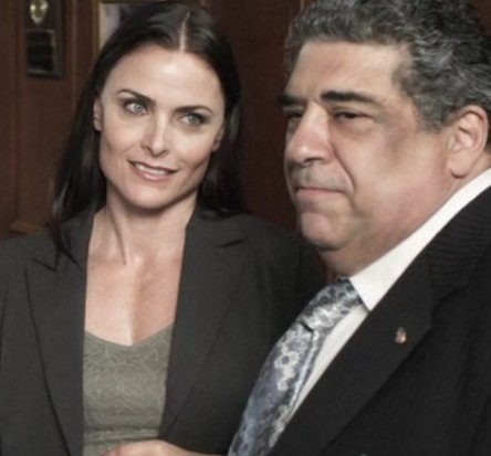 Tara Westwood and Vincent Pastore