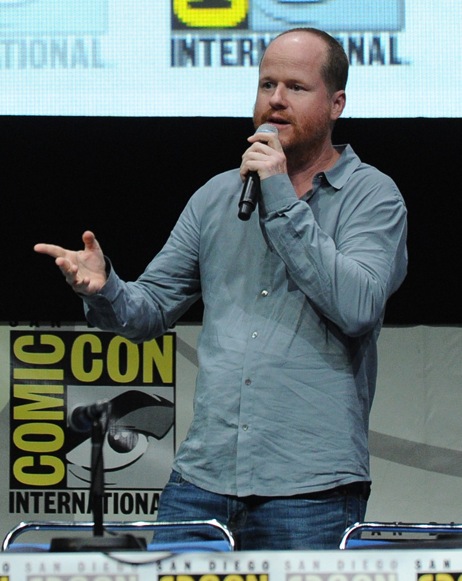 Joss Whedon at event of Kapitonas Amerika: ziemos karys (2014)