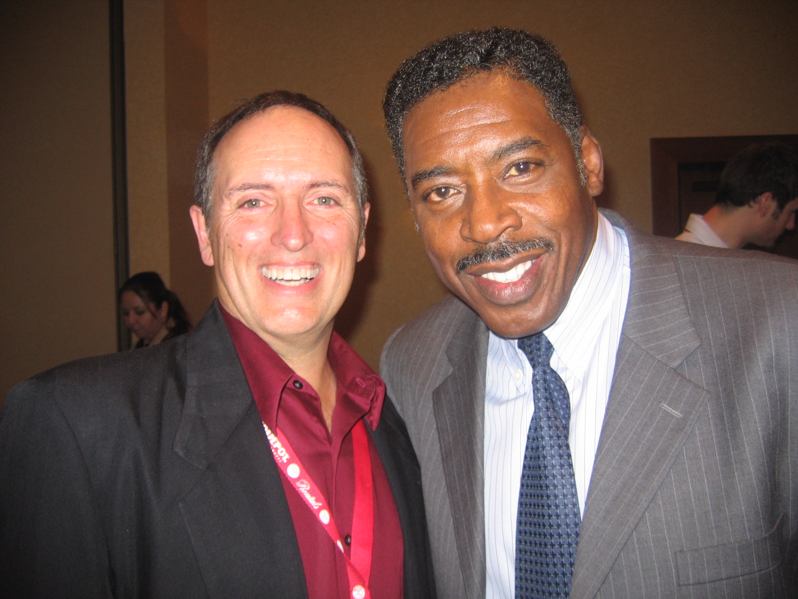 with Ernie Hudson.