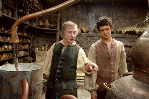Still of Dustin Hoffman and Ben Whishaw in Perfume: The Story of a Murderer (2006)