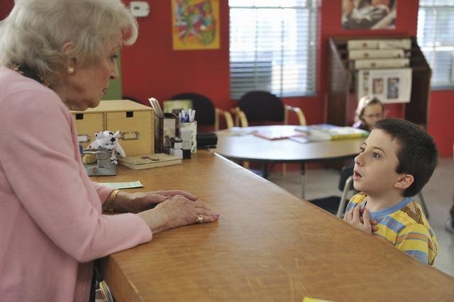 Still of Betty White and Atticus Shaffer in The Middle (2009)