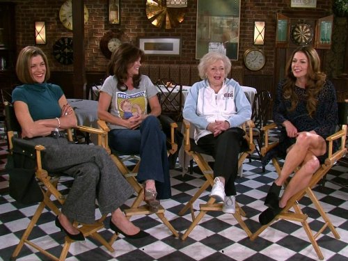 Still of Valerie Bertinelli, Jane Leeves, Wendie Malick and Betty White in Hot in Cleveland (2010)