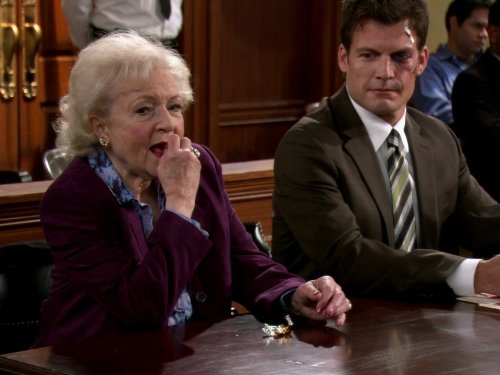 Still of Mark Deklin and Betty White in Hot in Cleveland (2010)