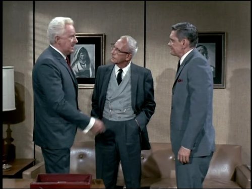 Still of Charles Lane, David White and Dick York in Bewitched (1964)