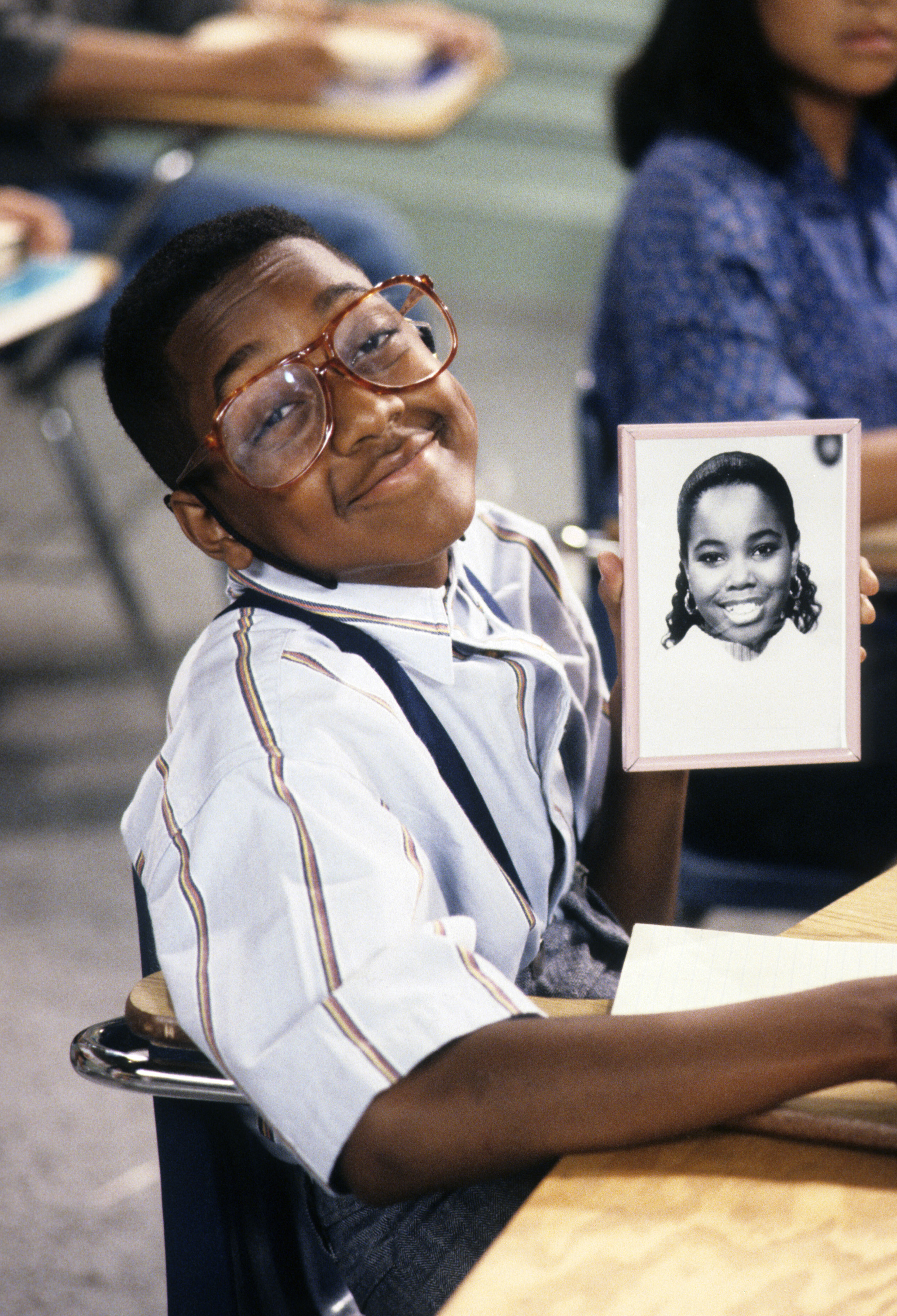 Still of Jaleel White and Kellie Shanygne Williams in Family Matters (1989)