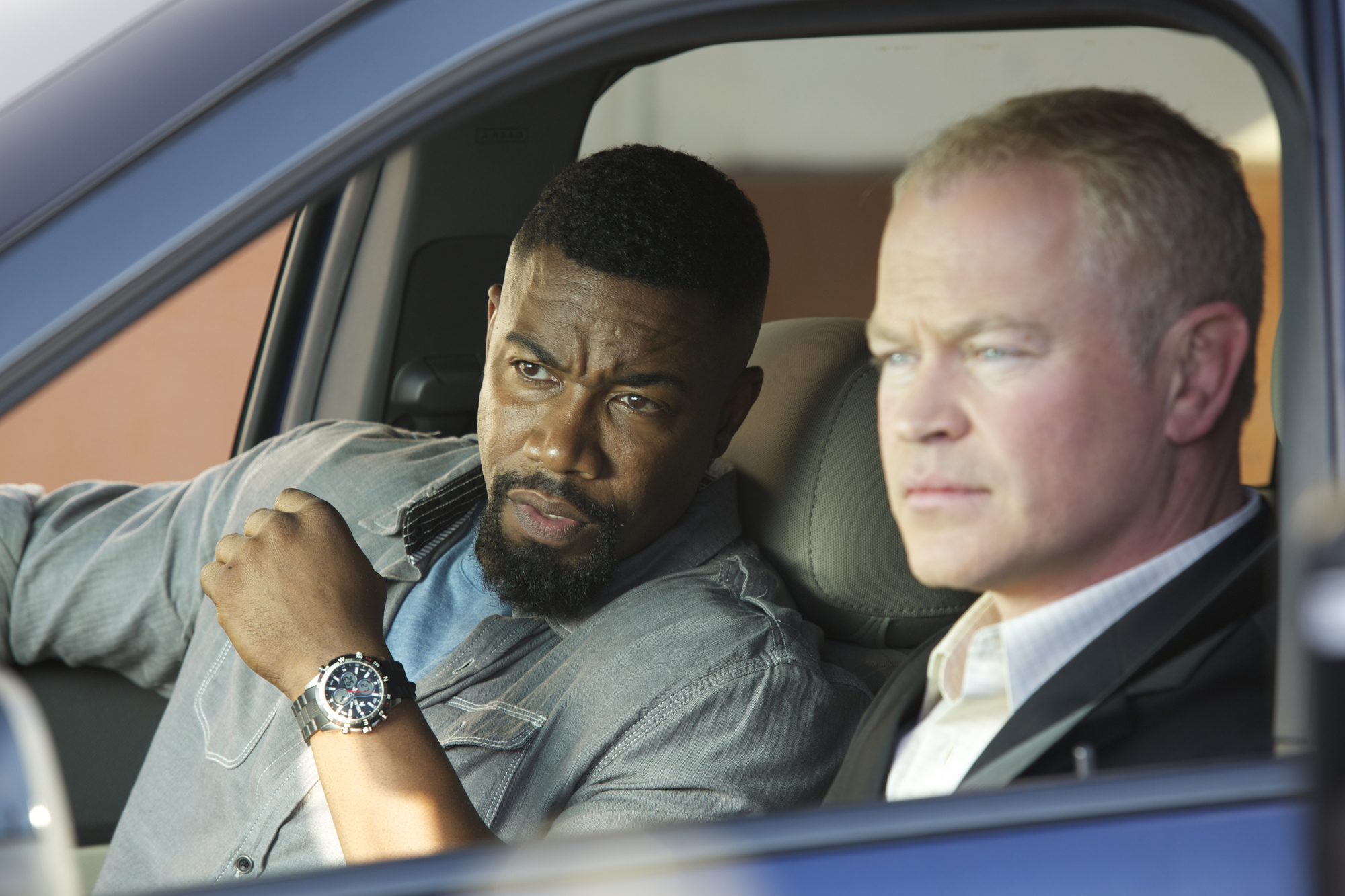 Still of Neal McDonough and Michael Jai White in Falcon Rising (2014)