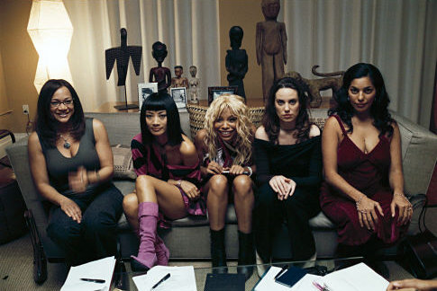 (l to r) Michole Briana White, Bai Ling, Paula Jai Parker, Savannah Haske, Sarita Choudhury